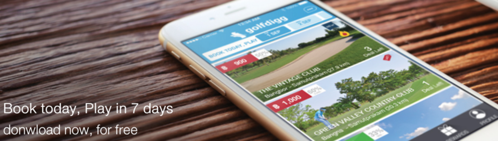  Golfdigg app (golfdigg.com). 