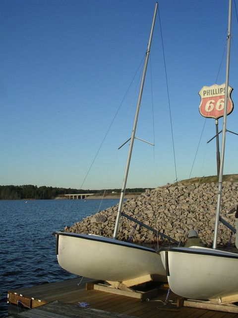  Two boats on the shore of Lake Jordan. Credit: Mike Turner, public domain. wikimedia.org 