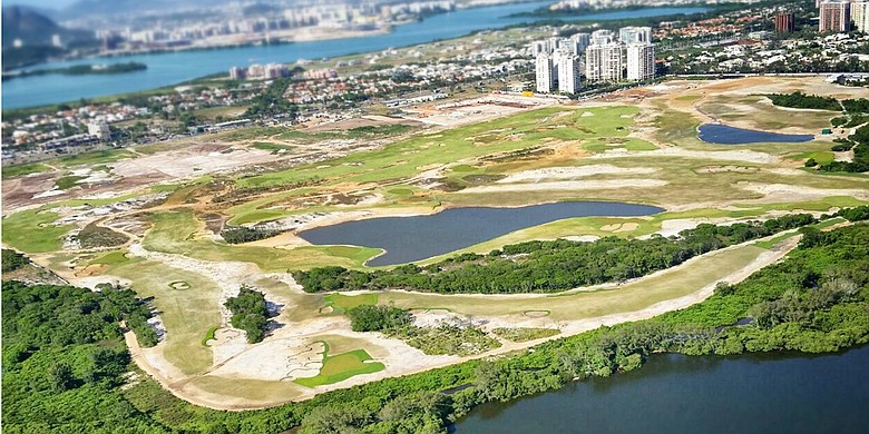  Rio's Olympic golf course. 